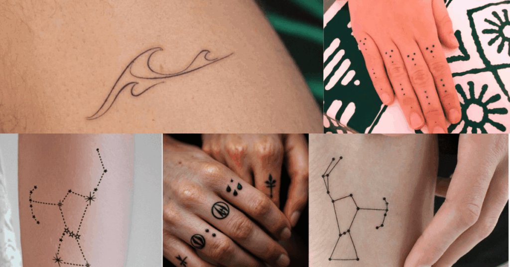 Abstract & Geometric tattoo