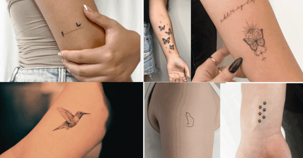 Animal Silhouettes tattoos
