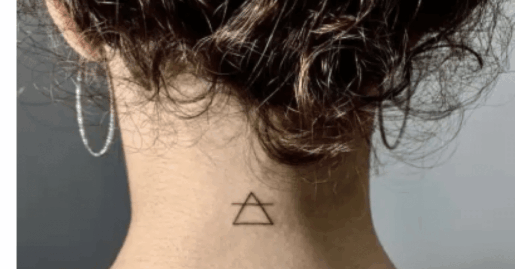Back of Neck Tattoo Placement