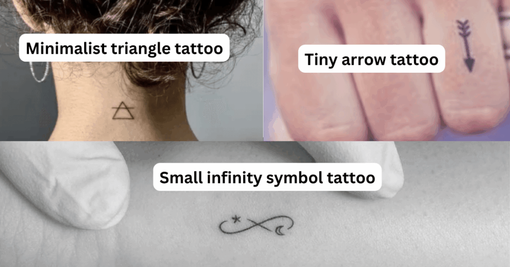 Minimalist Shapes Tattoo