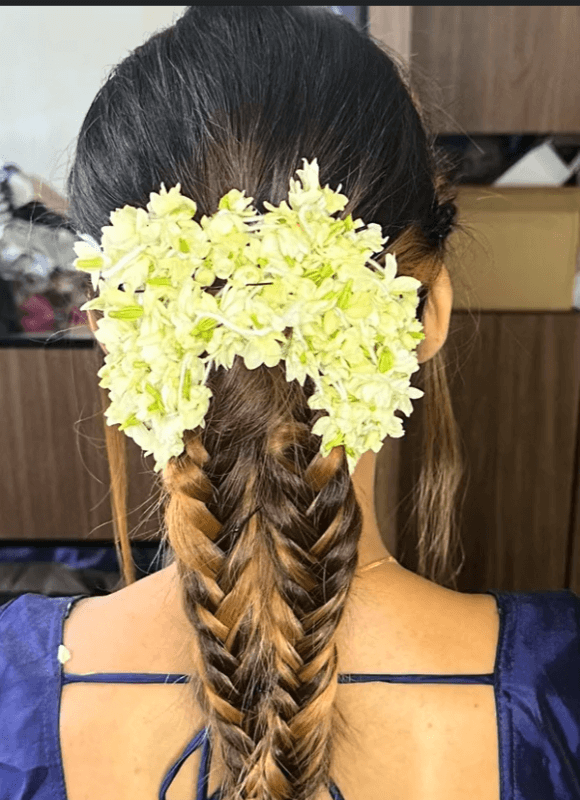 Fishtail Braid with Accessories