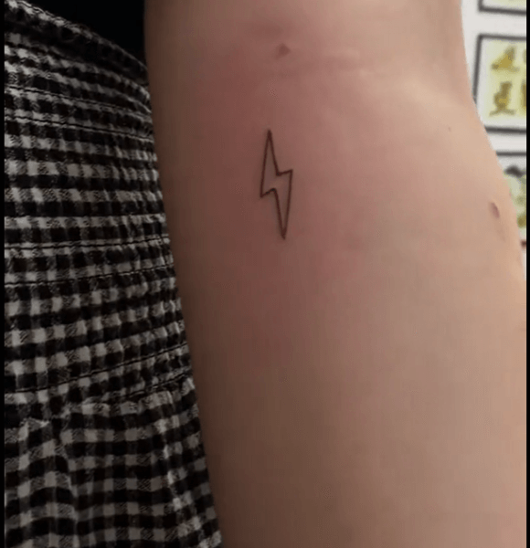 Small Lightning Bolt Tattoo