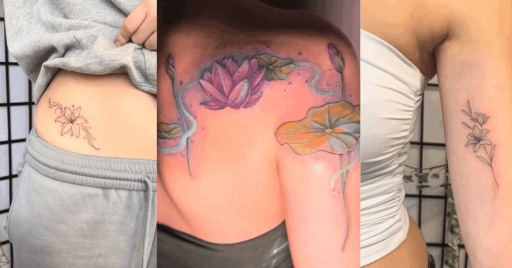 Water Lily Tattoo Meaning: