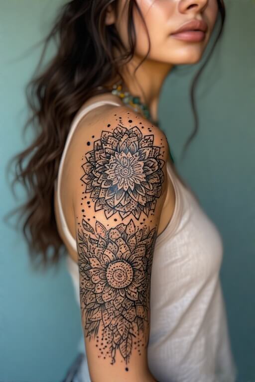 4. Floral Mandala Flow