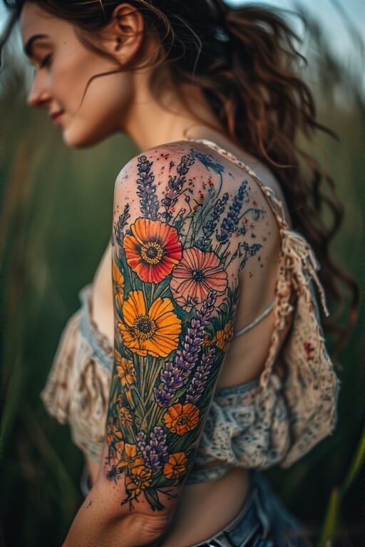 3. Wildflower Patchwork
