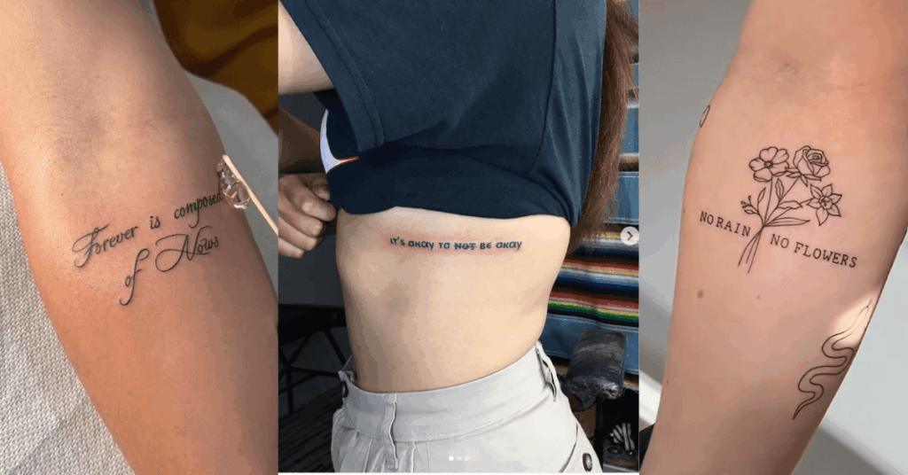 Best Tattoos With Deep Meaning Quotes