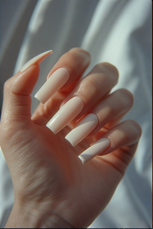 1. Ballerina Nails (Coffin Nails) nail shapes