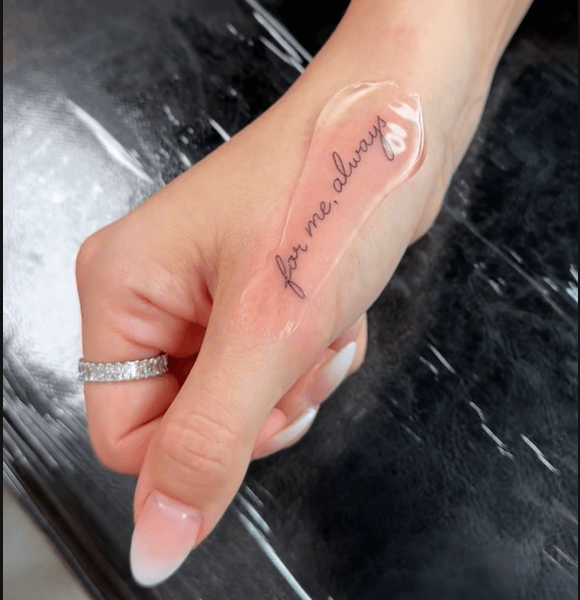 “For me, always.”