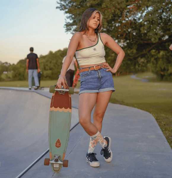 Retro Skater Chic skate outfit ideas