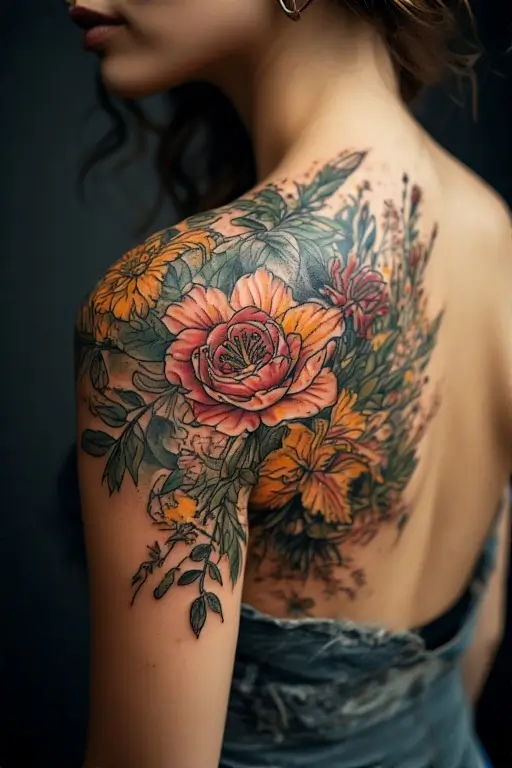 10. Shoulder Garden Wrap