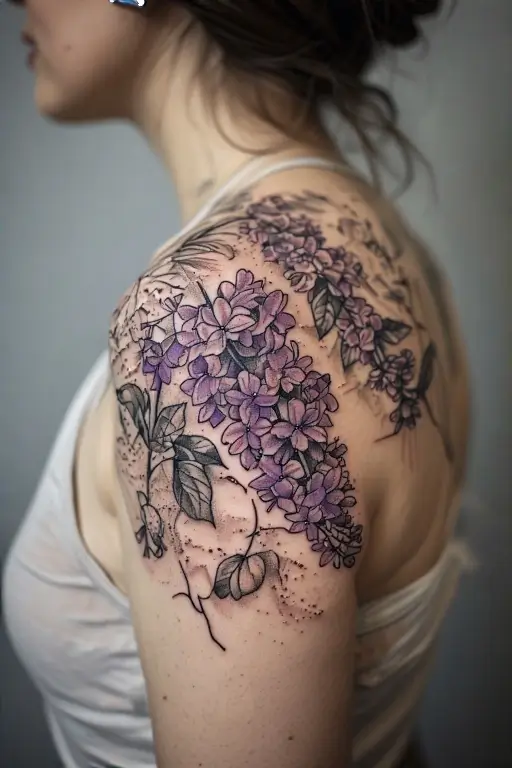 11. Delicate Lilac Sweep