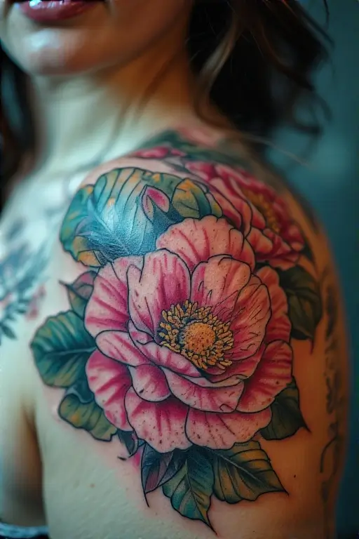 21. Camellia Swirl