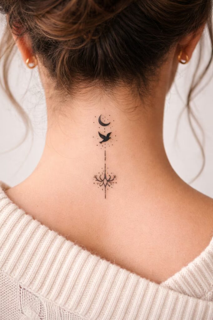 4. Spiritual Flight Bird Tattoo