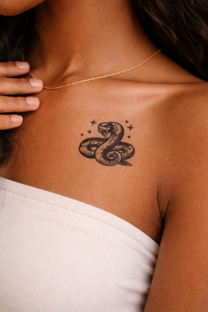 3. Snake-Inspired Traditional Tattoos: A Bold New School Twist