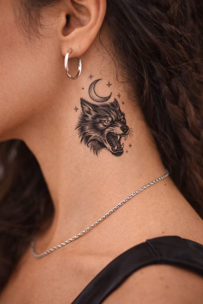 10. Wolf-Inspired Traditional Tattoos: Loyalty and Wilderness