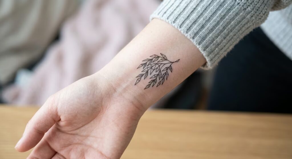 Willow Tree Branch Miscarriages Tattoo for Women