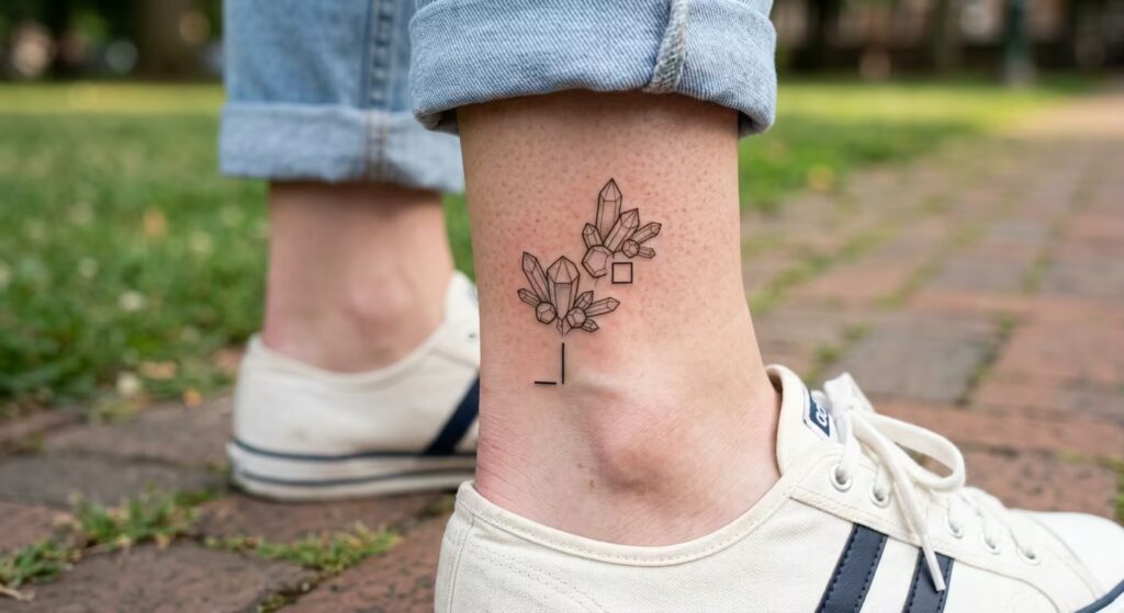 The Blink_Parity Cybersigil A Tiny, Precise Simple Cyber Sigil Tattoo for Women