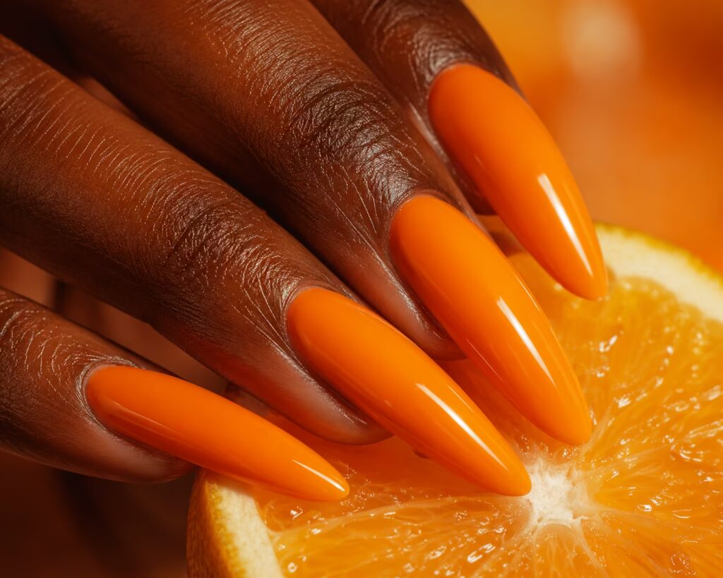 Tangerine Glossy Lipstick