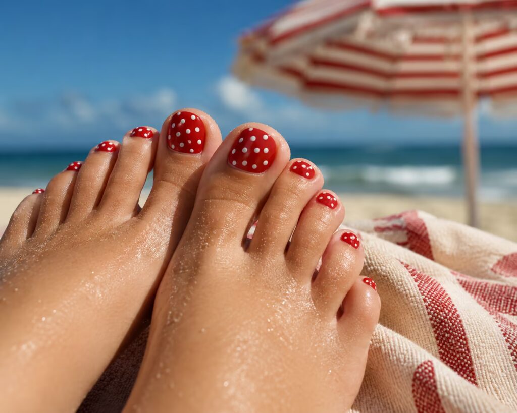Cherry Dot Seaside Charm