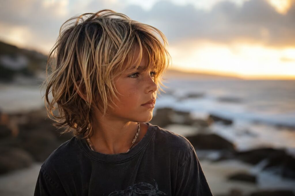 The Sun-Kissed Waves