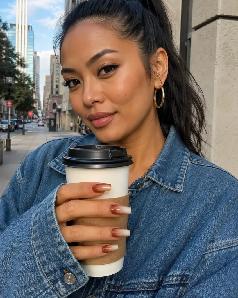 Caramel Coffee Ombre