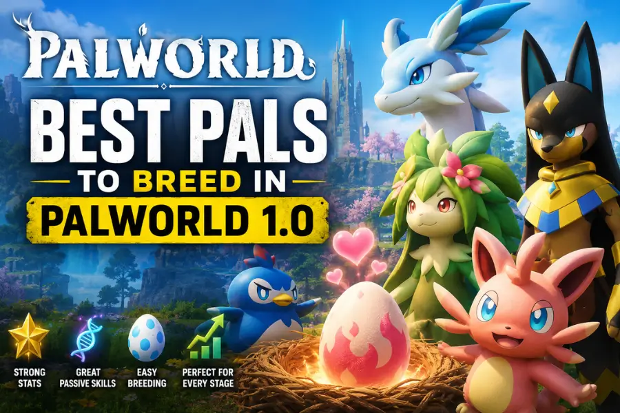 Best Pals to Breed in Palworld 1.0