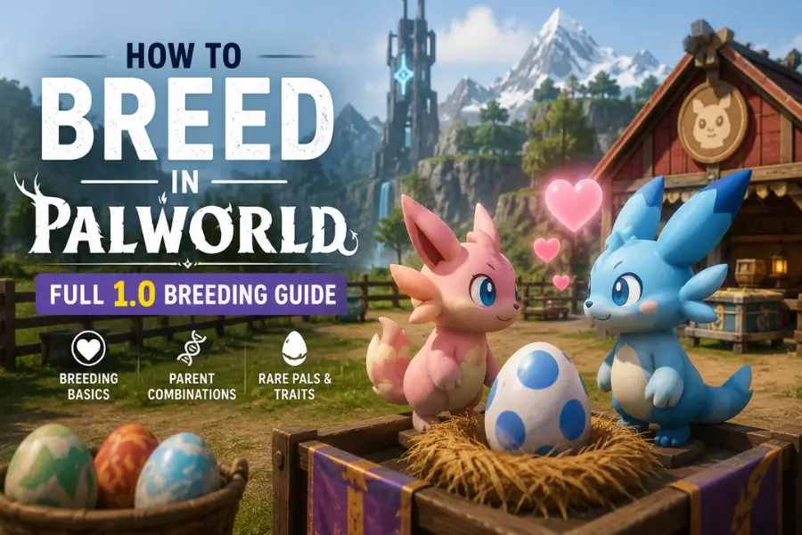 How to Breed in Palworld: Full 1.0 Breeding Guide