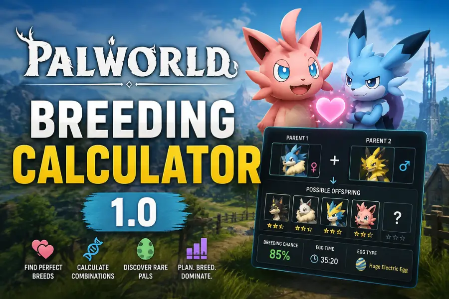 Palworld Breeding Calculator 1.0