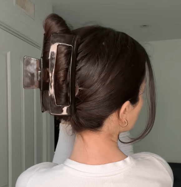 13. Claw Clip French Twist