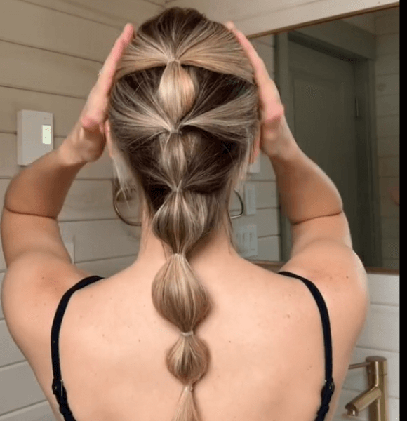 20. Bubble Ponytail