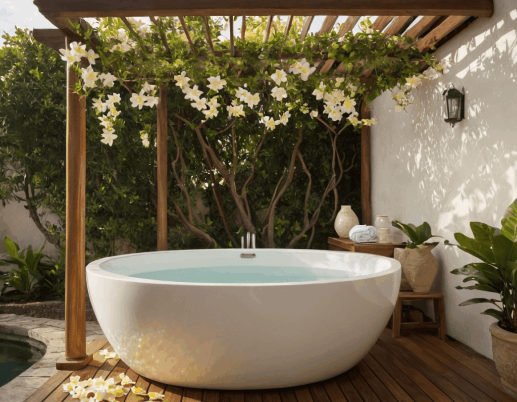 3. 🌺 Plumeria (Frangipani) as a Fragrant Plants for Outdoor Showers & Baths
