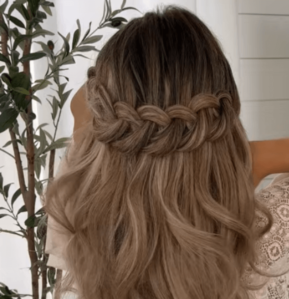 4. Crown Braid