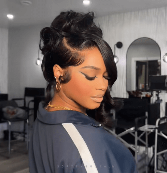 Rolled Vintage Updo