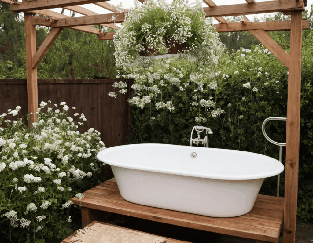 Sweet Alyssum (Lobularia maritima) as a Fragrant Plants for Outdoor Showers & Baths